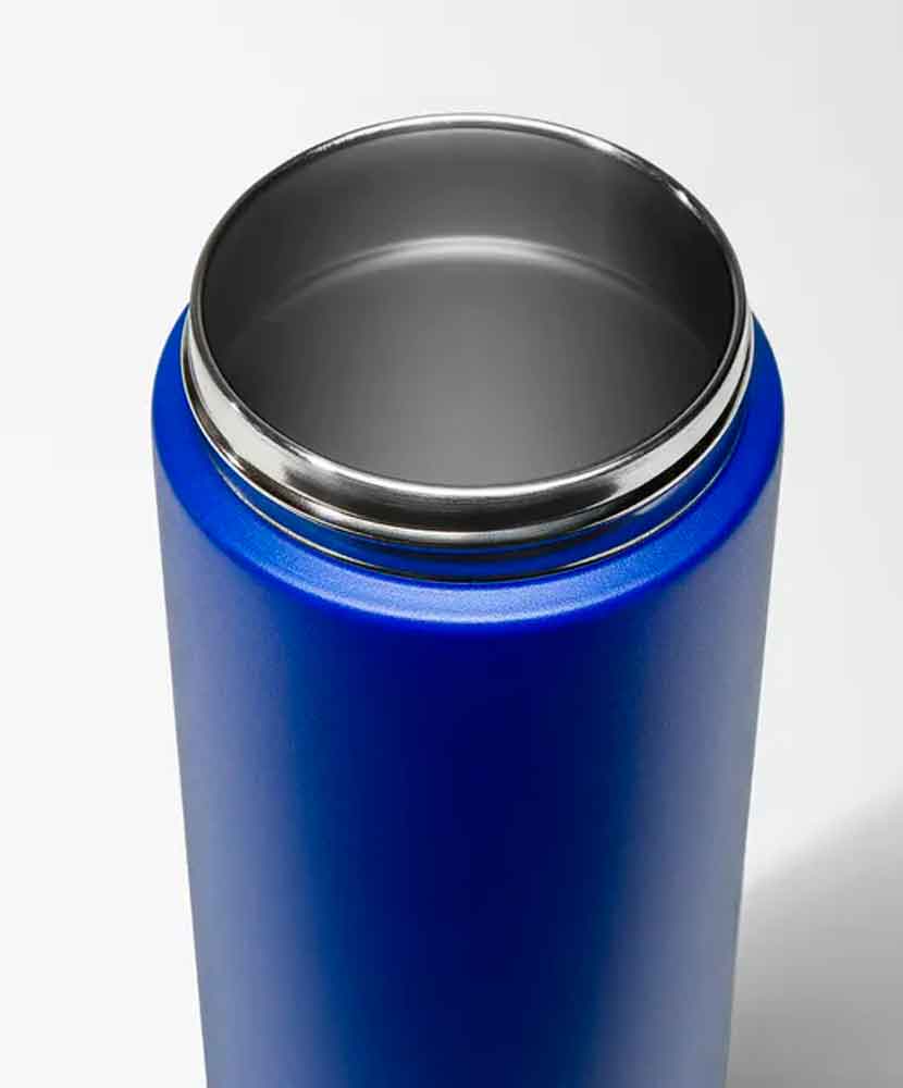 Stainless Steel Double Wall 22oz Tumbler with Straw - Red